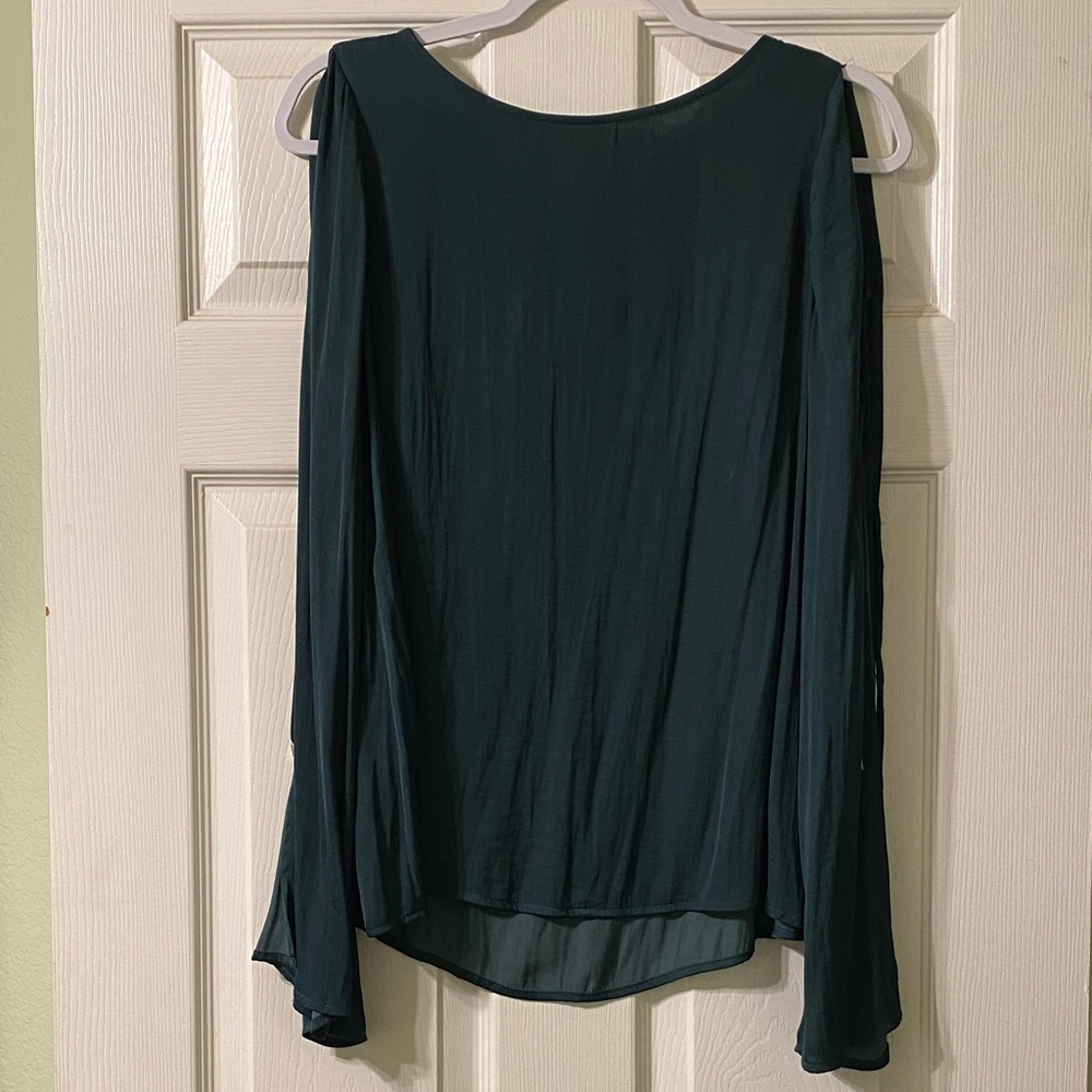 Dark Green Blouse